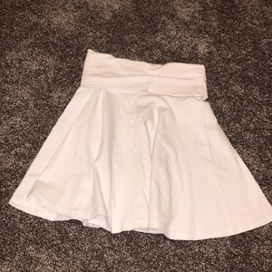 American Apparel white skirt